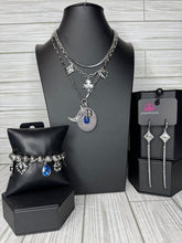 Load image into Gallery viewer, Sunset Sightings - Double Necklace Blue
