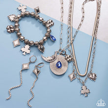 Load image into Gallery viewer, Sunset Sightings - Double Necklace Blue
