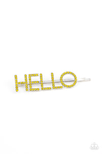 Hello There - Yellow