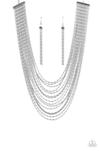Load image into Gallery viewer, Cascading Chains - Silver
