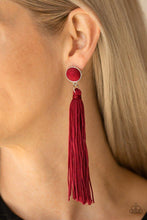 Load image into Gallery viewer, Tightrope Tassel - Red
