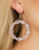 Load image into Gallery viewer, Ring Around The Rhinestones - Pink
